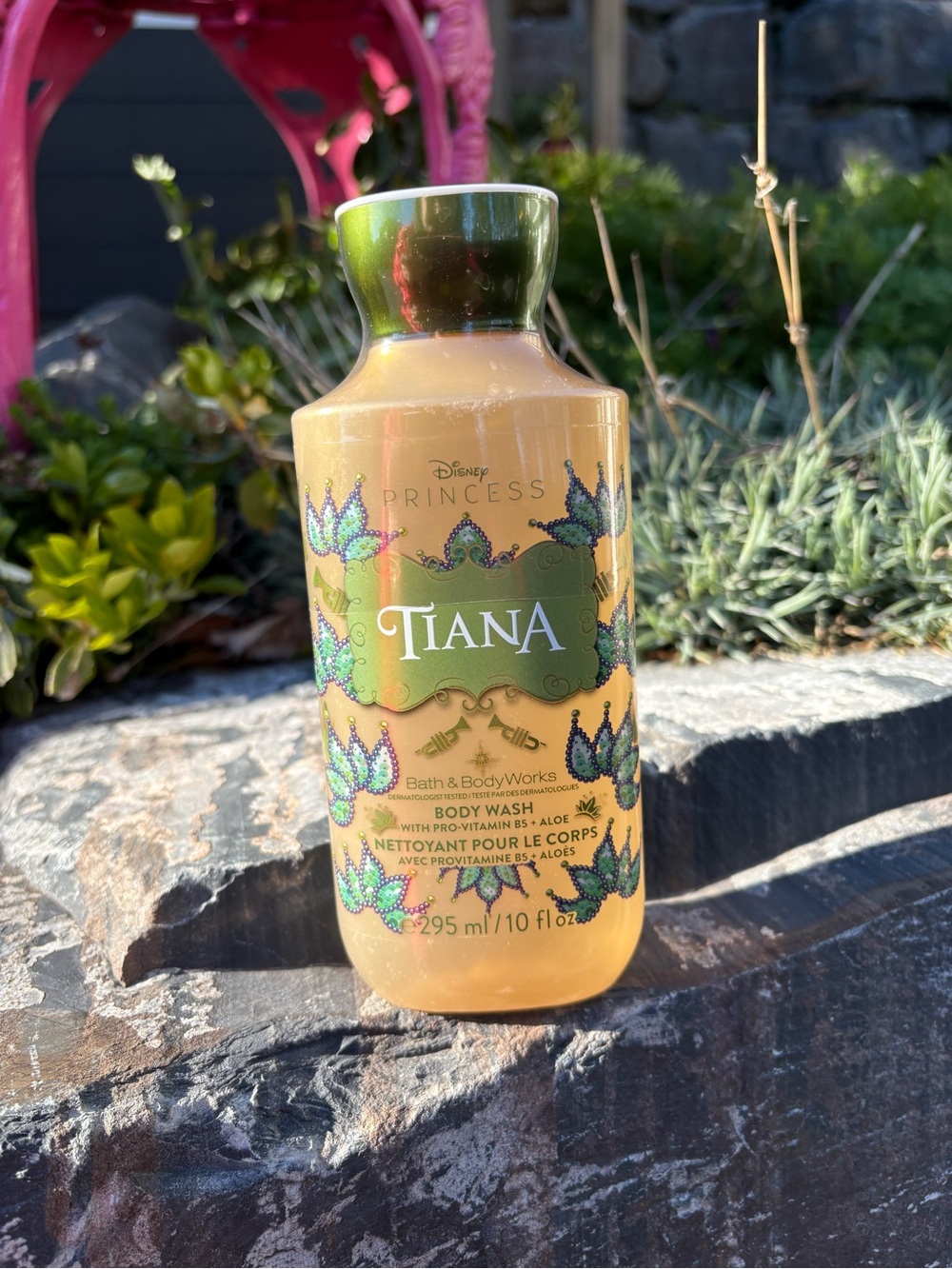 Bath & Body Works Tiana Princess Body Wash - Green/Gold